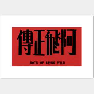 Days of Being Wild Posters and Art